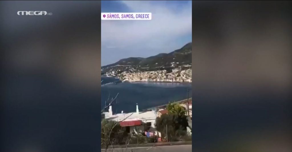 Σεισμός: Μεγάλες καταστροφές στο λιμάνι της Σάμου – Βγήκε η θάλασσα στην στεριά