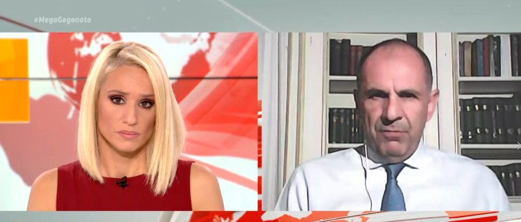Κορωνοϊός – Γεραπετρίτης στο MEGA: Στο τέλος του μήνα θα γίνει επαναξιολόγηση των μέτρων