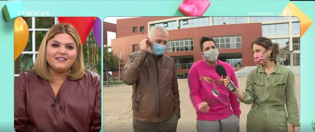 Δήμαρχος Περιστερίου και Γιώργος Τσαλίκης κάνουν έκπληξη στη Δανάη για τα γενέθλιά της!