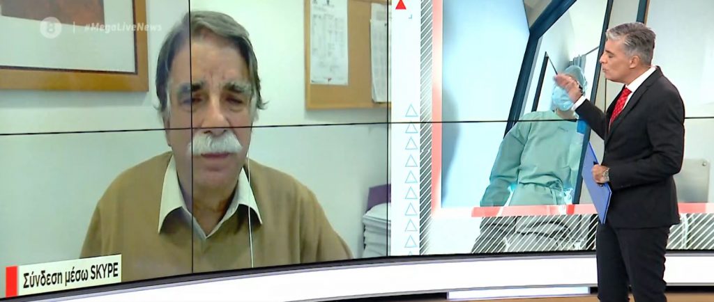 Κορωνοϊός – Βατόπουλος: Θα συζητούσα ό,τι μέτρο μπορεί να απαγορεύσει την κυκλοφορία πολλών ανθρώπων