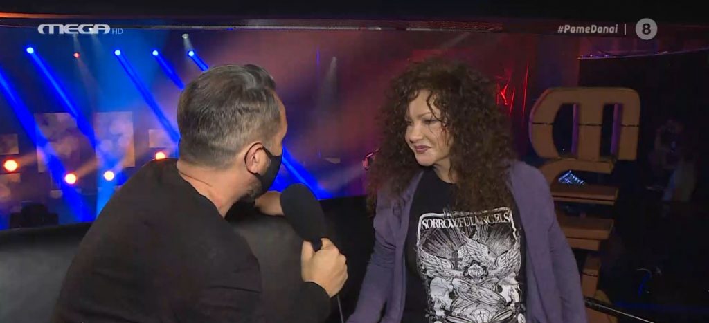 Η Σοφία Αρβανίτη πάει… Δανάη και μιλάει για το μεγάλο πάρτι του Σαββάτου στο «Σπίτι με το MEGA»