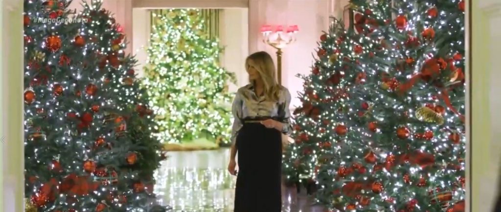 Λευκός Οίκος: Χριστούγεννα διά χειρός… Μελάνια