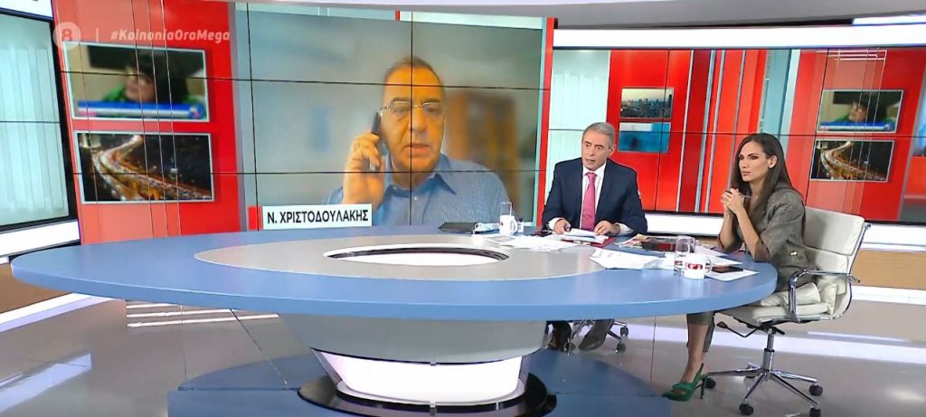 Χριστοδουλάκης στο MEGA για την επίθεση στον πρύτανη του ΟΠΑ: Να υπάρξει φύλαξη στα πανεπιστήμια από εκπαιδευμένο προσωπικό