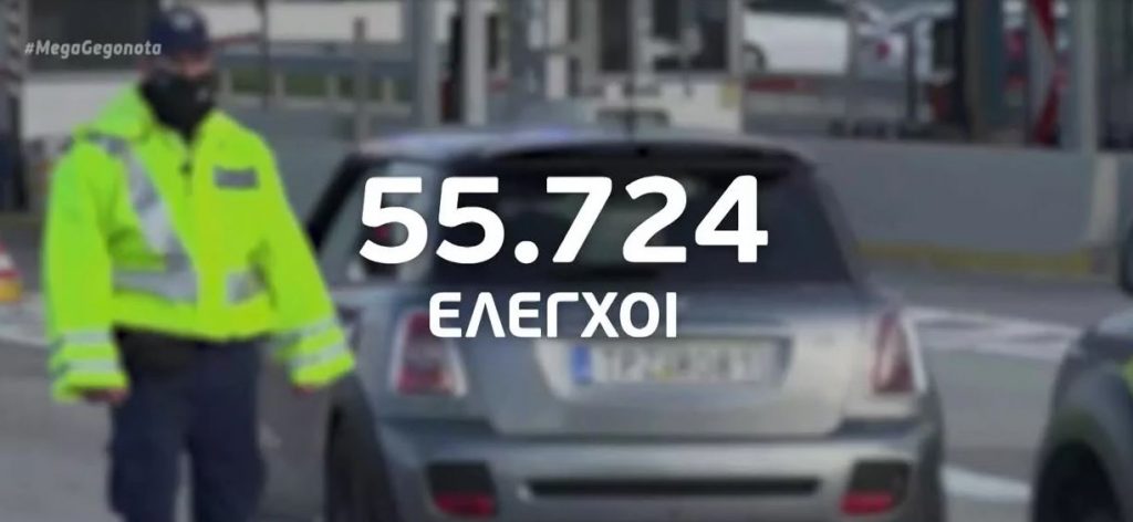 «Βροχή» τσουχτερών προστίμων την πρώτη ημέρα επιβολής του lockdown