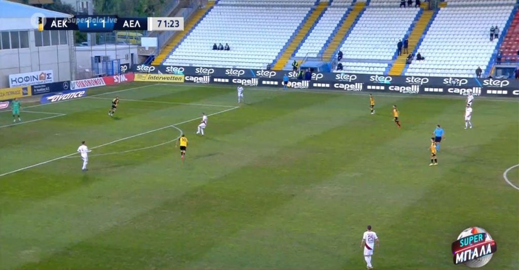 Ξέσπασε μετά το 70’ η ΑΕΚ (4 – 1)