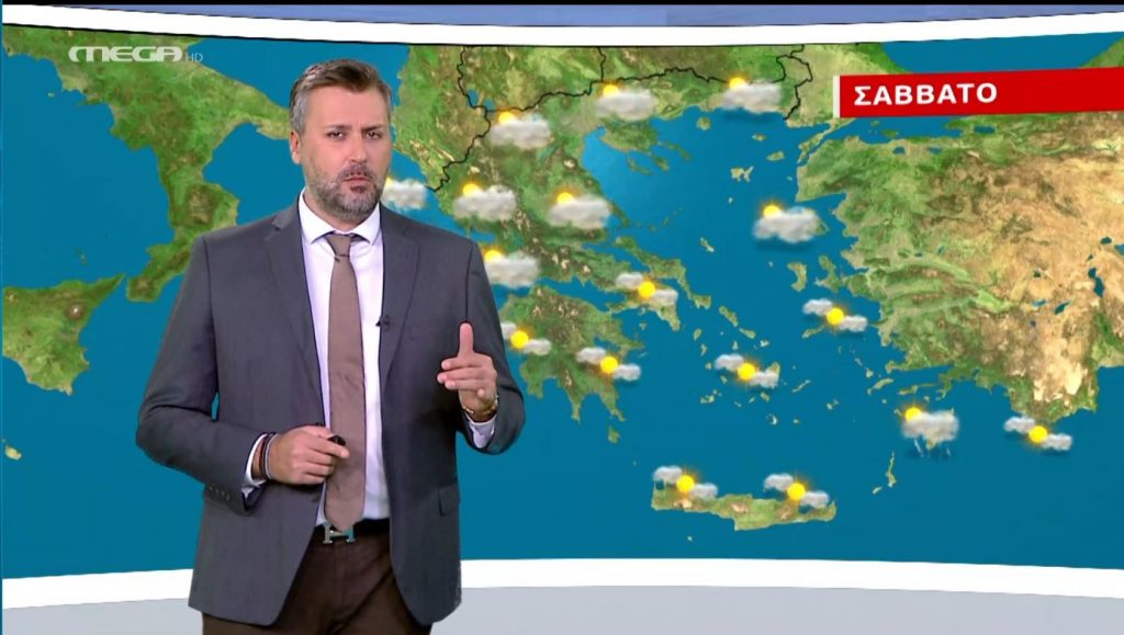 Άστατος ο καιρός το Σάββατο – Η πρόγνωση του Γ. Καλλιάνου