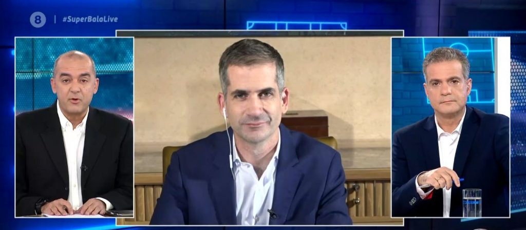 Ο Κώστας Μπακογιάννης μιλάει στο MEGA για το νέο γήπεδο του Παναθηναϊκού