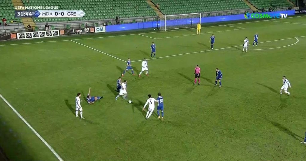 Nations League: Με 2 – 0 επικράτησε η Εθνική Ελλάδας επί της Μολδαβίας