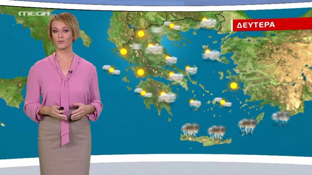 Άστατος ο καιρός τη Δευτέρα – Η πρόγνωση της Χριστίνας Ρήγου