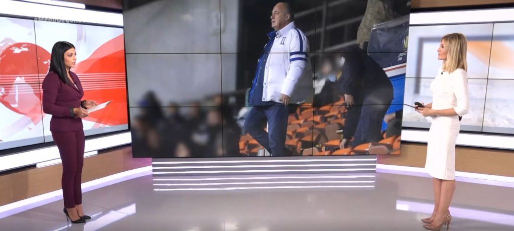 Χωρίς μάσκα στο γήπεδο ο Αχιλλέας Μπέος