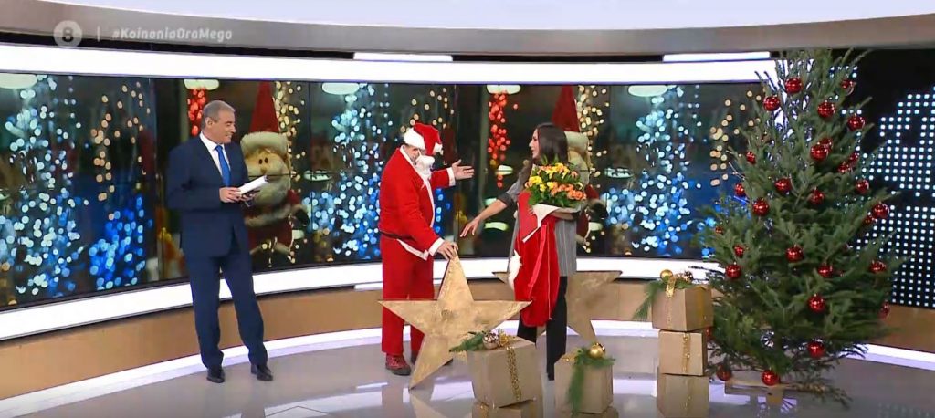 Ο Άγιος Βασίλης πήγε δώρα στον Ιορδάνη και την Ανθή!
