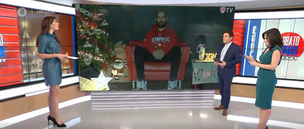 ΚΑΕ Ολυμπιακός: Οι παίκτες τραγουδούν χριστουγεννιάτικα!