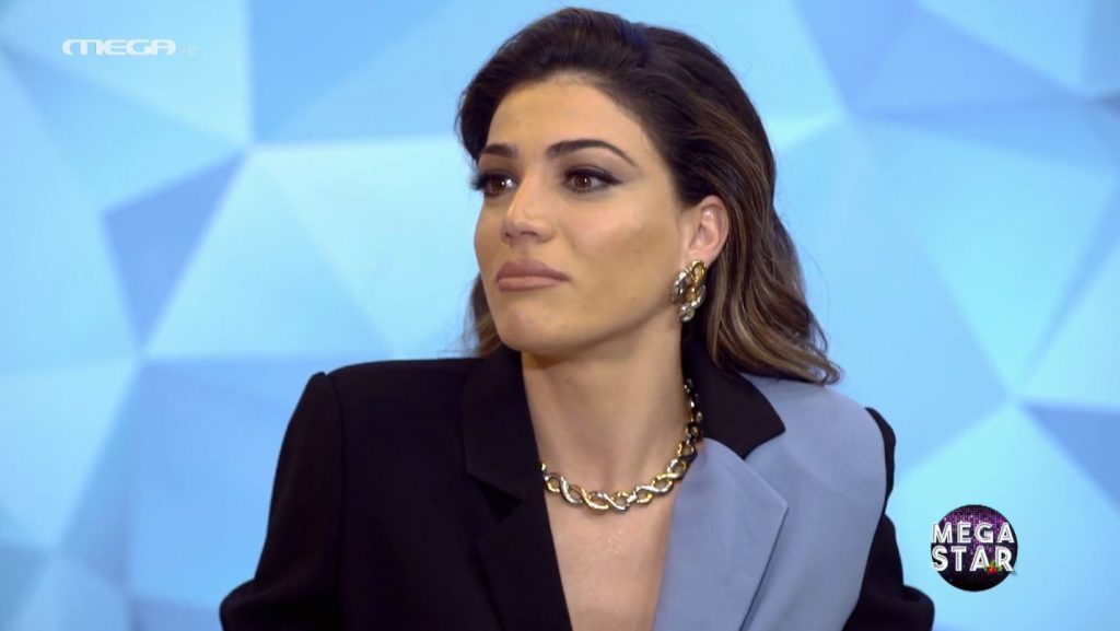 Η Ήβη Αδάμου στο MEGA STAR