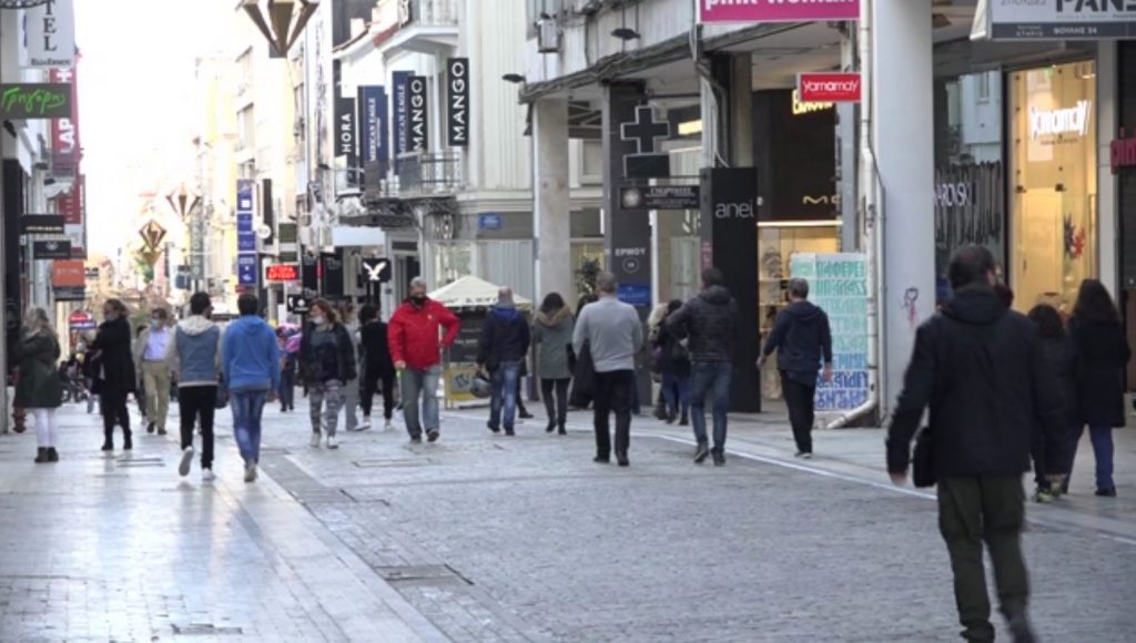 Άδεια η Ερμού την τελευταία Κυριακή του χρόνου