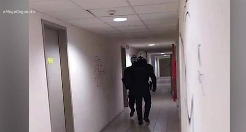 Έφοδος της ΕΛ.ΑΣ. στην Πανεπιστημιούπολη Ζωγράφου