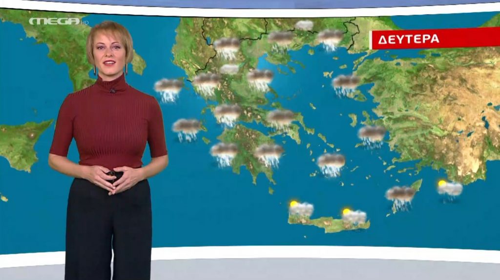 Άστατος ο καιρός σε ολόκληρη τη χώρα – Η πρόγνωση της Χριστίνας Ρήγου