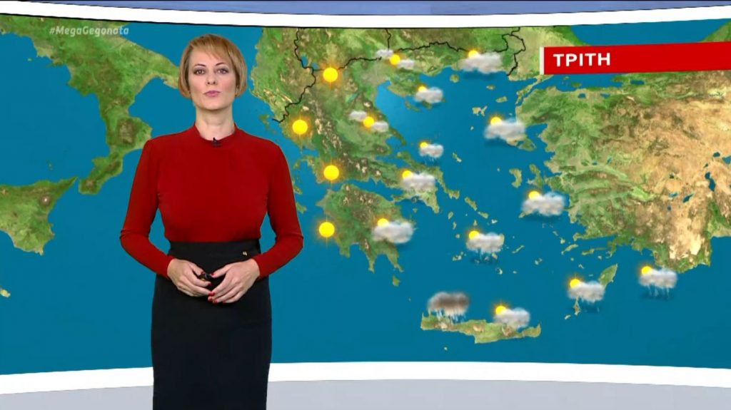 Άστατος ο καιρός την Τρίτη – Η πρόγνωση της Χριστίνας Ρήγου