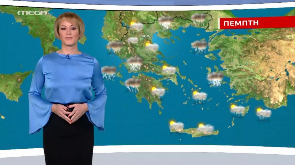 Βροχερός ο καιρός την Πέμπτη – Η πρόγνωση της Χριστίνας Ρήγου