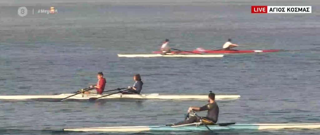 Πώς προπονούνται οι κωπηλάτες στον Άγιο Κοσμά