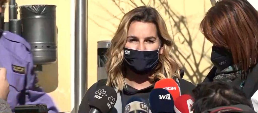 Ώρα δικαιοσύνης για τις καταγγελίες Μπεκατώρου – Τρεις ώρες διήρκησε η κατάθεσή της στον εισαγγελέα  