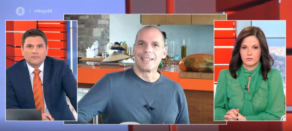 Βαρουφάκης στο MEGA: Είναι νομοτελειακά δεδομένο ότι οι Βρυξέλλες θα ζητήσουν από την Ελλάδα να ισοσκελίσει τον προϋπολογισμό