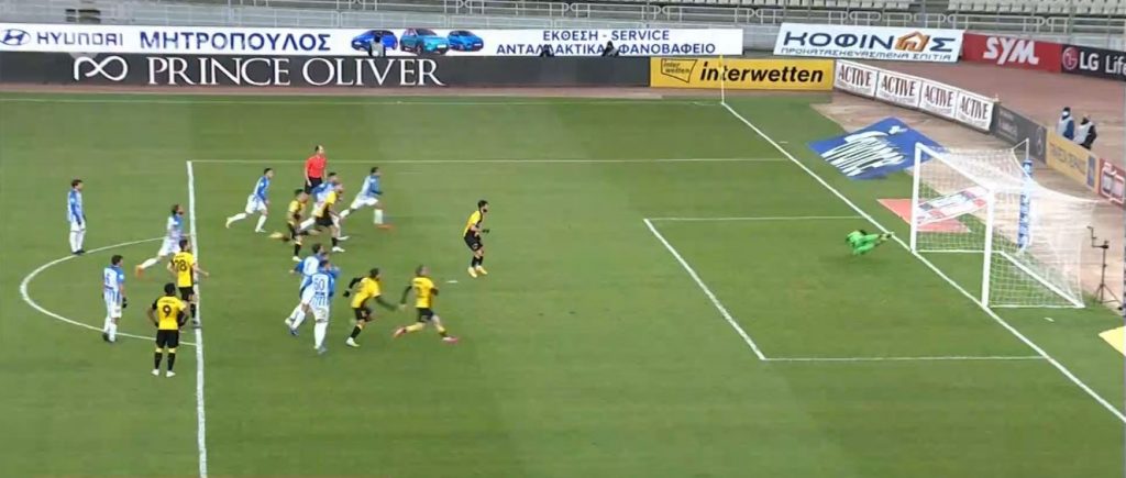 Νίκη της ΑΕΚ με μεγάλο λάθος του Σάλομον (2 – 1)