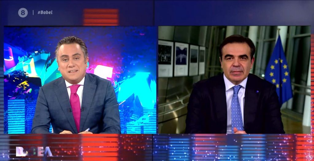 Κορωνοϊός: «Αναγκαίο» το υγειονομικό πιστοποιητικό λέει ο Μαργαρίτης Σχοινάς στο MEGA