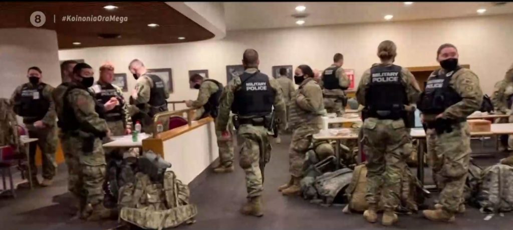 ΗΠΑ: Σε αστυνομικό κλοιό η Ουάσιγκτον ενόψει της ορκωμοσίας Μπάιντεν