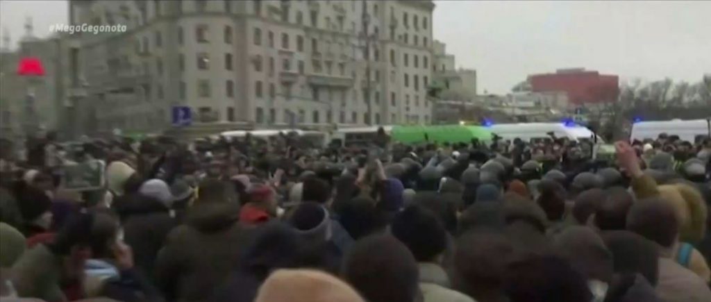 Ρωσία: Χιλιάδες συλλήψεις υποστηρικτών του Αλεξέι Ναβάλνι