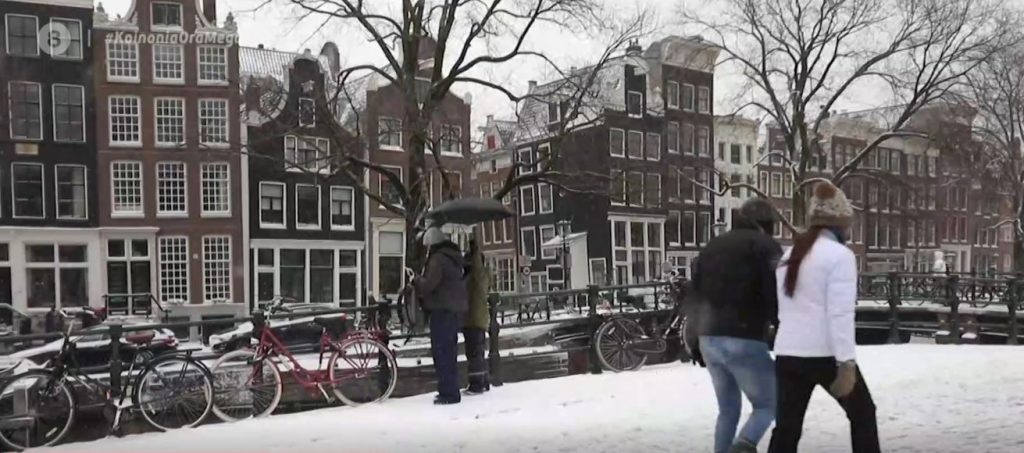 Ισχυρό ψυχρό μέτωπο πάνω από την κεντρική και βόρεια Ευρώπη