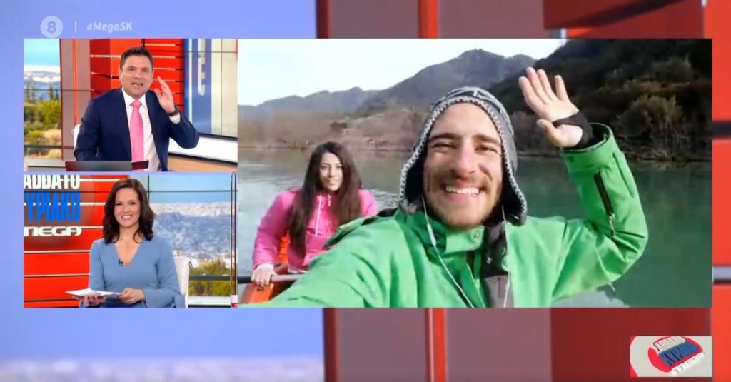 Αλπικό καγιάκ στη λίμνη Στεφανιάδα της Καρδίτσας