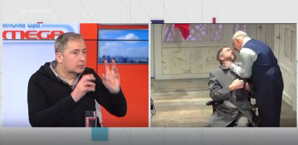 Καταπέλτης ο ηθοποιός Γιώργος Ψάλτου κατά του Πέτρου Φιλιππίδη