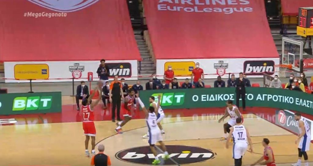 Euroleague: Ολυμπιακός – ΤΣΣΚΑ Μόσχας 74-75