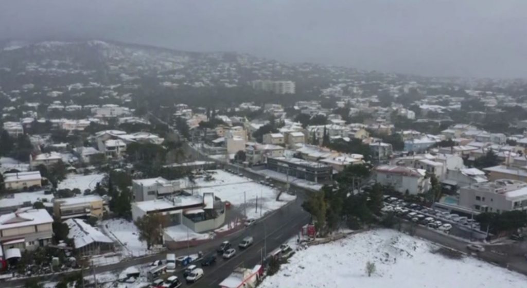 Έρχεται δεύτερο κύμα χιονοπτώσεων στην Αττική