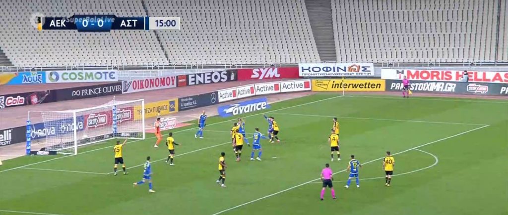Νέα γκέλα της ΑΕΚ, ισοπαλία με Αστέρα στο ΟΑΚΑ (2-2) – «Βράζουν» οι οπαδοί της Ένωσης