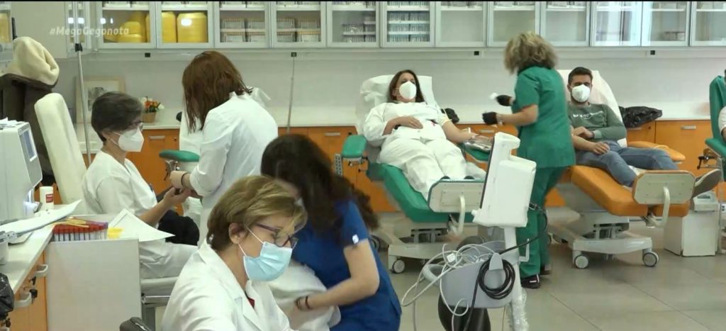 Αιμοδοσία: Δώρο ζωής από τους εργαζομένους στον «Ευαγγελισμό»