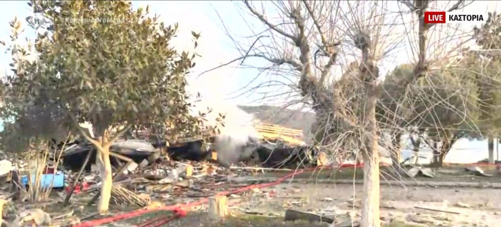 Καστοριά: Ολική καταστροφή μετά από την έκρηξη σε ξενοδοχείο – Τα σενάρια που εξετάζονται