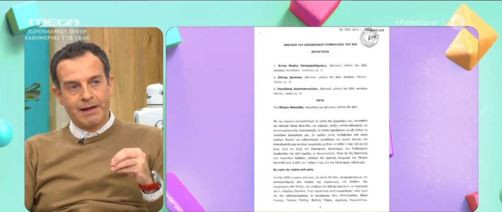 Τρεις καταγγελίες φωτιά για πασίγνωστο ηθοποιό & σκηνοθέτη – Αποκλειστικά το έγγραφο καταγγελίας