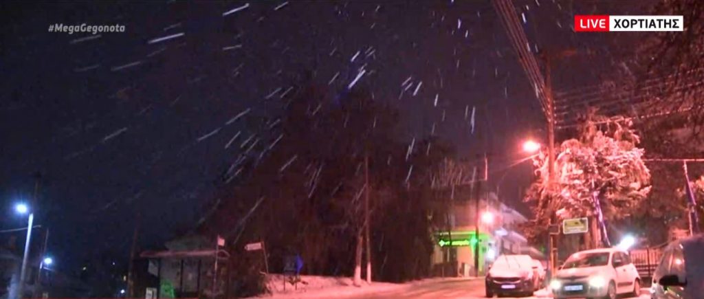 «Μήδεια»: Χιόνια & τσουχτερό κρύο στη Βόρεια Ελλάδα