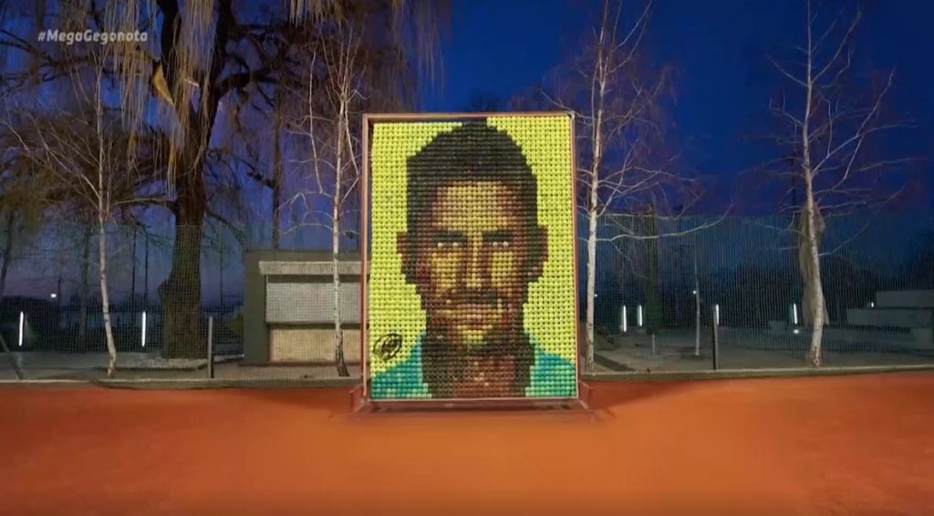 Τένις: Βράβευση και έργο τέχνης για το ρεκόρ του Τζόκοβιτς