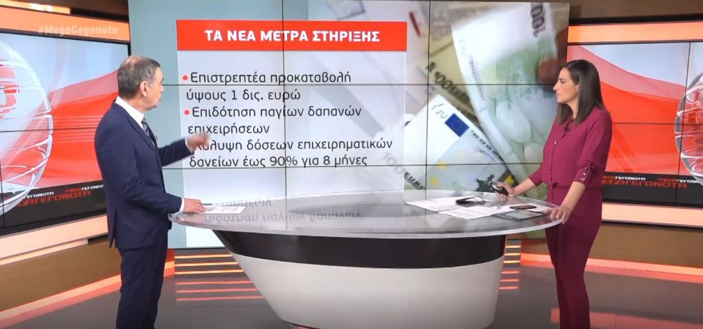 Έρχονται νέα μέτρα στήριξης της οικονομίας – Στο τραπέζι και φοροελαφρύνσεις