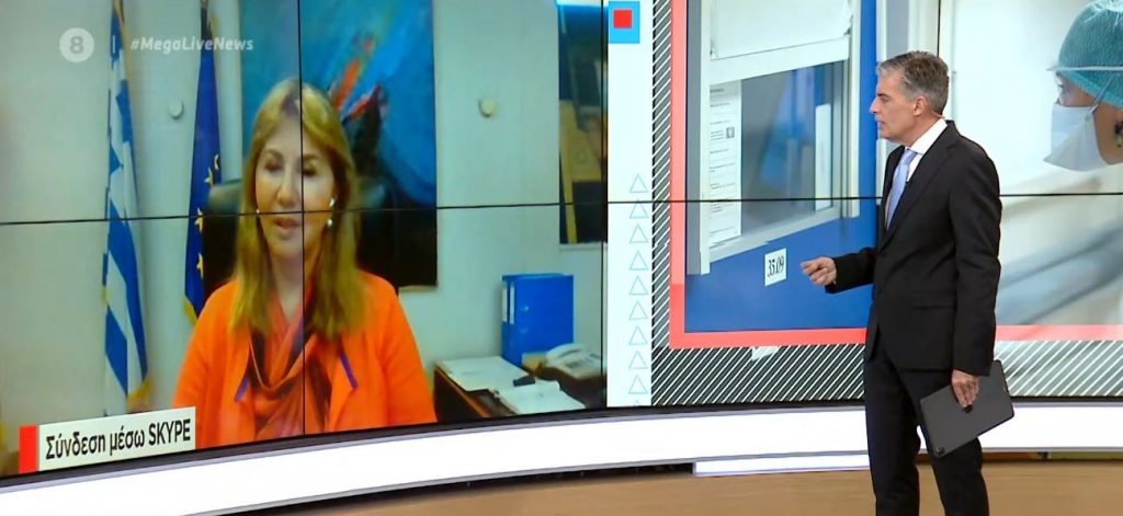 Εν αναμονή των εισηγήσεων των ειδικών για το άνοιγμα των σχολείων – Η Ζ. Μακρή στο MEGA