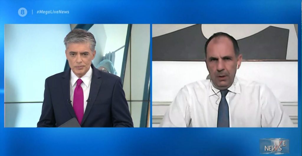 Lockdown: «Αναζητείται η χρυσή τομή» δημόσιας υγείας & οικονομίας – Γιώργος Γεραπετρίτης στο MEGA