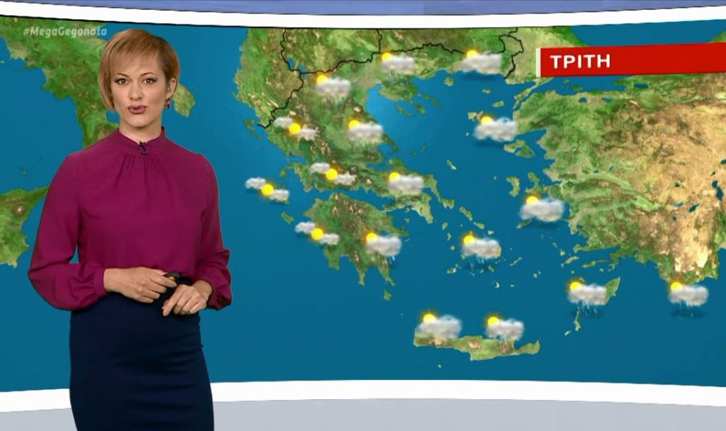 Βροχές μικρής έντασης συνθέτουν το σκηνικό του καιρού