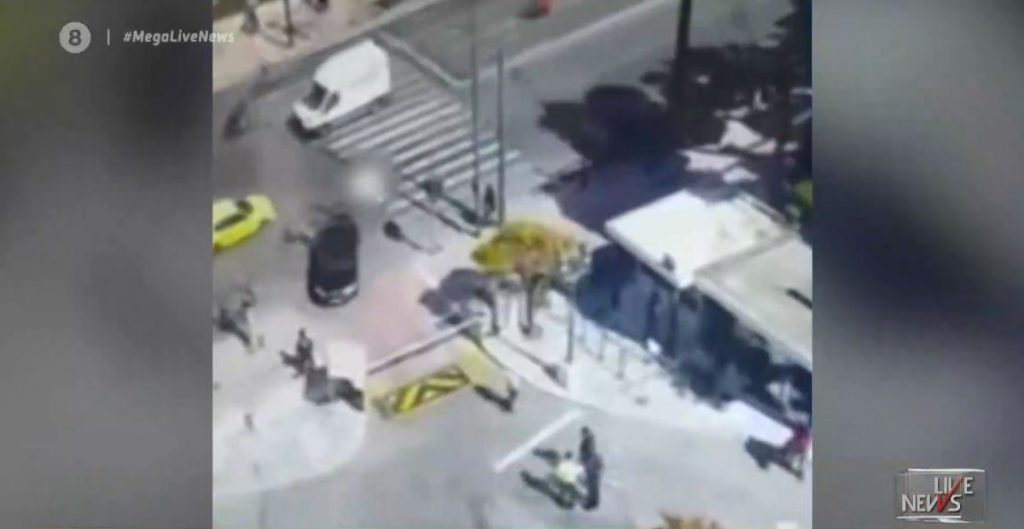 Το βίντεο ντοκουμέντο για το τροχαίο στη Βουλή