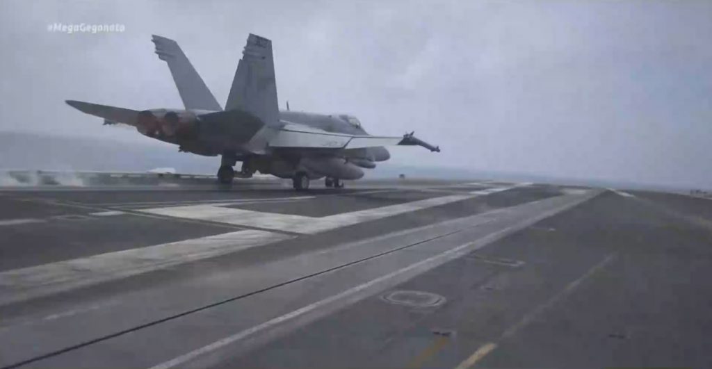 Κοινή άσκηση ελληνικών ενόπλων δυνάμεων με το αεροπλανοφόρο «Αϊζενχάουερ»