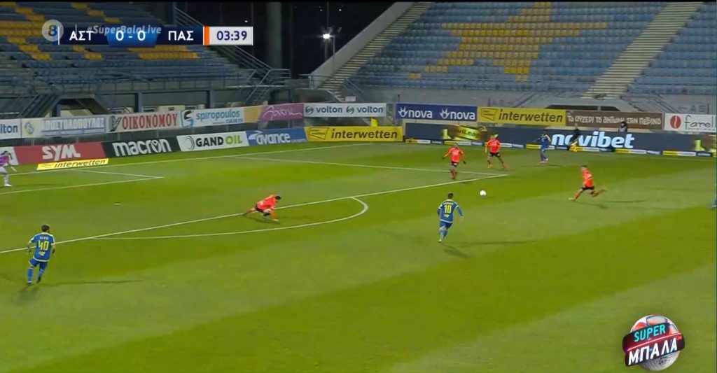 Μεγάλη νίκη του ΠΑΣ, έβαλε τέλος στο σερί του Αστέρα (1-0)