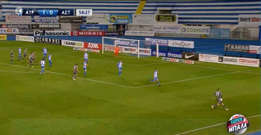 Έμεινε «όρθιος» ο Αστέρας και στο Περιστέρι (1-1)