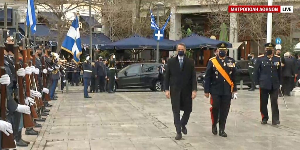 Στην Ιερά Μητρόπολη Αθηνών ο Κυριάκος Μητσοτάκης