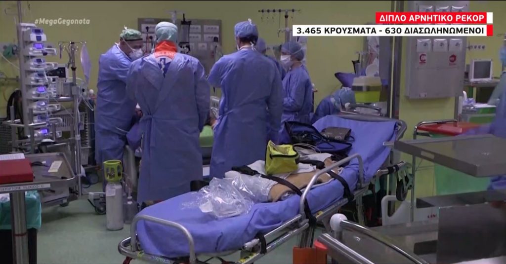 Κορωνοϊός: Εντείνεται η πίεση στο ΕΣΥ – Νοσοκομείο Covid ο Ερυθρός Σταυρός
